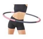 Cerceau de fitness, 900 mm, gris/rose