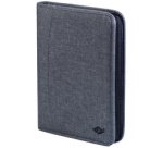 Serviette-classeur COLLEGE, A4, polyester, gris chiné