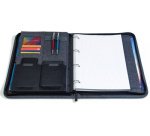 Serviette-classeur COLLEGE, A4, polyester, gris chiné