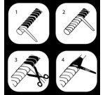 Grip basique AIRPRO GRIP, noir