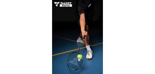 Raquette de badminton Arrowspeed 299, noir/vert