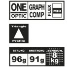 Raquette de badminton Arrowspeed 299, noir/vert