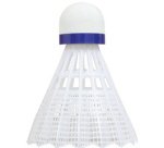 Volant de badminton Tech350, moyen, blanc/bleu