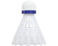 Volant de badminton Tech350, moyen, blanc/bleu