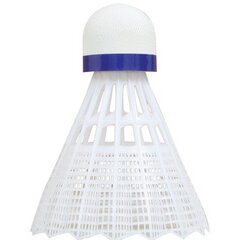 Volant de badminton Tech350, moyen, blanc/bleu