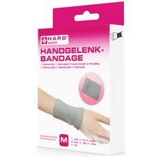 Bandage sportif 'Poignet', taille: M, gris
