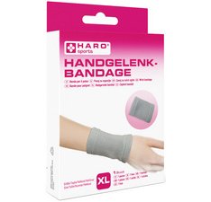 Bandage sportif 'Poignet', taille: XL, gris