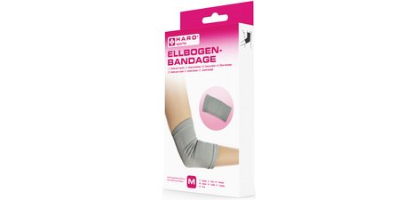 Bandage sportif 'Coude', taille: L, gris