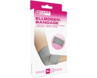 Bandage sportif 'Coude', taille: XL, gris