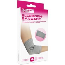 Bandage sportif 'Coude', taille: XL, gris