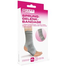 Bandage sportif 'Cheville', taille: XL, gris