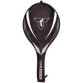 Housse de raquette de badminton 3/4, noir/blanc