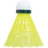 Volant de badminton Tech 450, lent, jaune/vert