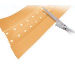 Pansement textile, 500 mm x 60 mm, beige