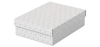 Boîte de rangement & cadeau Home M, set de 3