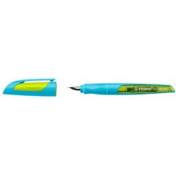 Stylo plume EASYbuddy L, gauchers, bleu clair /