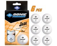 Balle de tennis de table Jade, boîte de 6