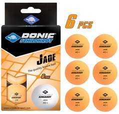 Balle de tennis de table Jade, boîte de 6