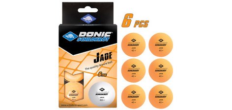 Balle de tennis de table Jade, boîte de 6