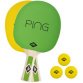 Set de tennis de table, vert/jaune