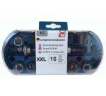 Coffret d'ampoules de rechange de voiture H7, 16 pièces