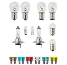 Coffret d'ampoules de rechange de voiture H7, 16 pièces
