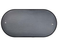 Pare-soleil de lunette arrière pour voiture, noir