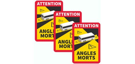 Blind spot sticker, 3 pieces