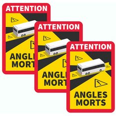 Autocollant Angles morts, 3 pièces