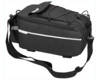 Sac isotherme pour porte-bagages de vélo, noir