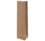 Sac en papier pour bouteille, naturel