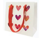 Sac cadeau 'Coeurs'