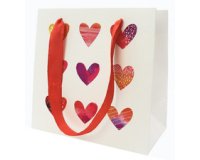 Sac cadeau 'Coeurs'