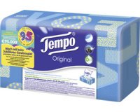 Mouchoirs Original, 4 couches, blanc, boîte de 100