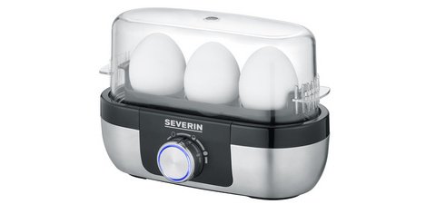 Cuiseur à oeufs EK 3163, pour 3 oeufs, inox / noir