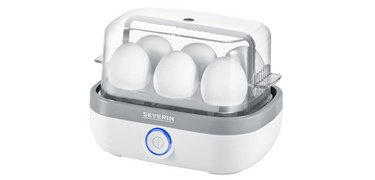 Cuiseur à oeufs EK 3164, pour 6 oeufs, blanc/gris