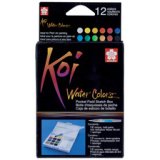 Peinture aquarelle Koi Water Colors Sketch Box 12