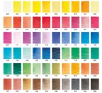 Peinture aquarelle Koi Water Colors Studio, set 60