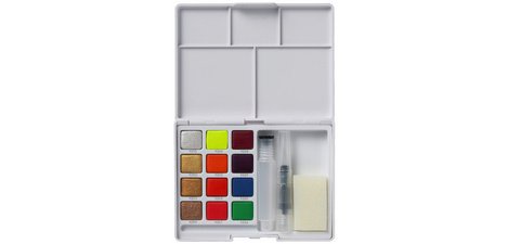 Peinture aquarelle Koi Water Colors Sketch, box 12