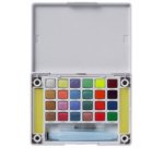 Peinture aquarelle Koi Water Colors Sketch, box 24