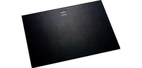 Mouse pad 'the leather pad', leather, black
