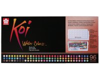 Peinture aquarelle Koi Water Colors Studio, set 96