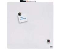 Tableau mémo carré, (L)360 x (H)360 mm, blanc