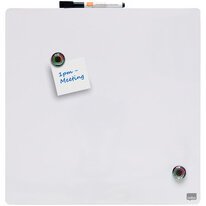 Tableau mémo carré, (L)360 x (H)360 mm, blanc