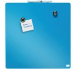 Tableau mémo carré, (L)360 x (H)360 mm, bleu