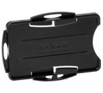 Porte-badge 'ECO', pour 2 badges, noir