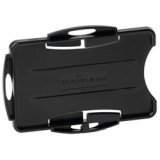 Porte-badge 'ECO', pour 2 badges, noir