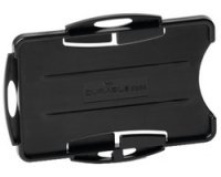 Porte-badge 'ECO', pour 2 badges, noir