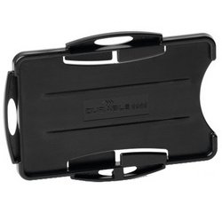 Porte-badge 'ECO', pour 2 badges, noir