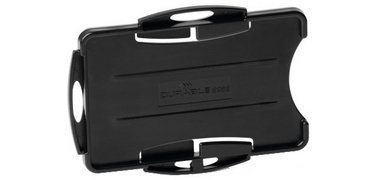 Porte-badge 'ECO', pour 2 badges, noir